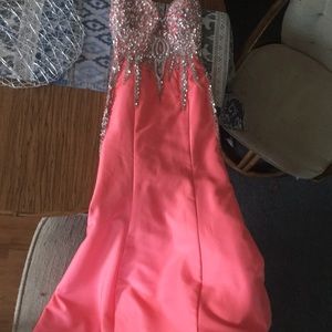 Formal Jeweled Mermaid Dress